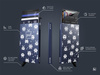 Etui na karty kredytowe RFID ZEN "SPACE INVADERS"