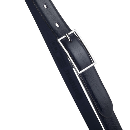 Pasek damski LIVIA granatowy 105-122-cm