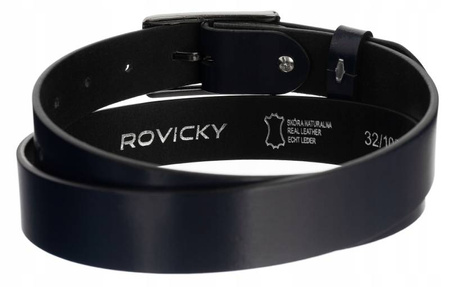 Uniwersalny, skórzany pasek damski — Rovicky