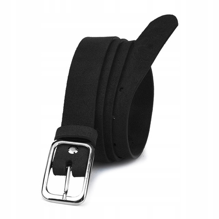 Beltimore pasek skórzany damski zamsz 3 cm premium