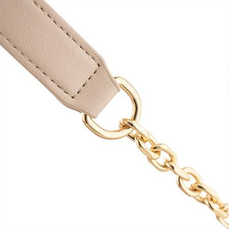 Elegancka torebka na ramię MILEY bezowy