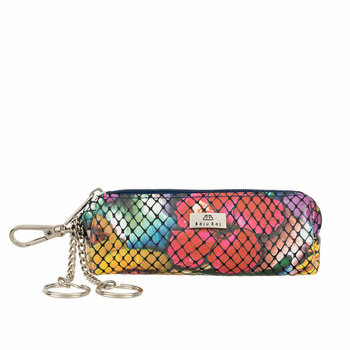Etui na klucze BajuBaj z kolorowej skóry naturalnej - stylowy organizer