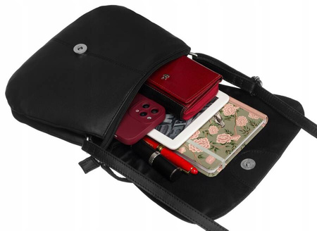 Listonoszka skórzana damska Peterson - elegancki styl na co dzień