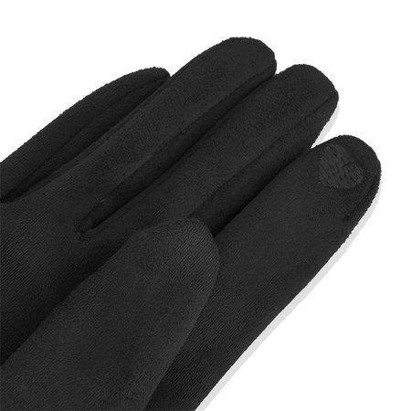 Damskie rękawiczki SUEDE czarny