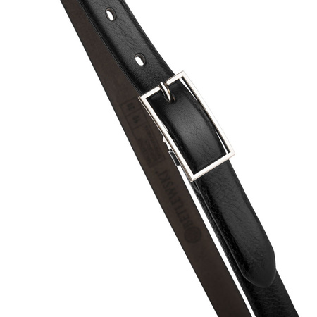 Pasek damski LIVIA czarny 105-120-cm