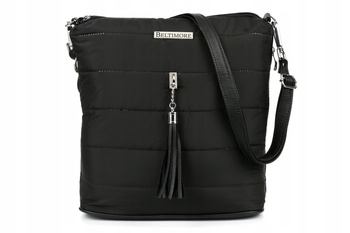 Damska Torebka pikowana solidna oryginalna frędzel