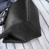 Torba shopper skórzana damska Paolo Peruzzi IN-64-BL czarna