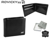 Duży, skórzany portfel męski z systemem RFID - Rovicky