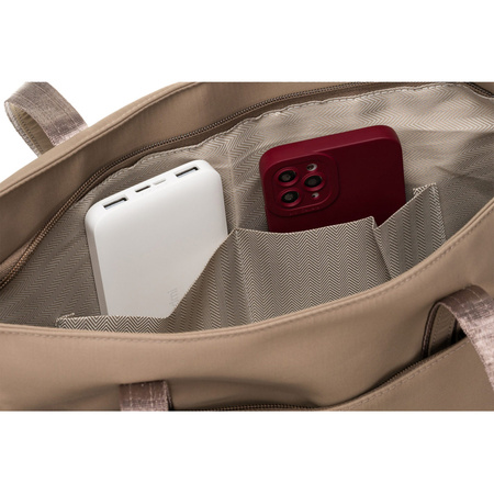 Torba shopper A4 beżowa - stylowy must-have od Peterson