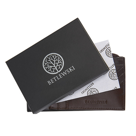Etui na karty CLASSIC brazowy