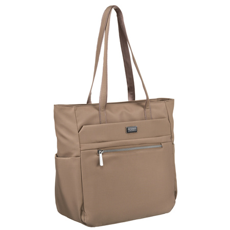 Torba shopper A4 beżowa - stylowy must-have od Peterson