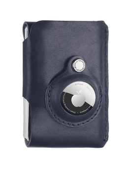 Portfel HOBBY for AirTag granatowy