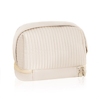 Półokrągła kosmetyczka STELLA bezowy