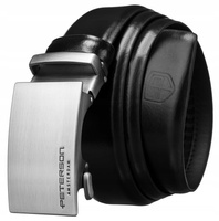 Elegancki pasek męski z klamrą automatyczną - Peterson 85