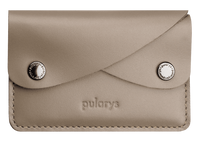 Portfel RETRO wykonany z miękkiej skóry Italia caffe latte