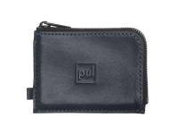 Portfel OLDTIMER SLIM wykonany z roślinnie garbowanej skóry Nomad granatowy