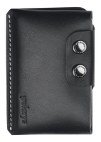 Portfel HOBBY wykonany ze skóry Italia czarny