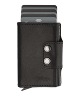 Portfel DOPPIO wykonany ze skóry Nomad czarny