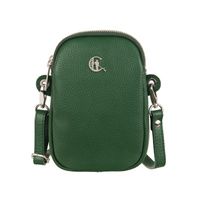 Listonoszka skórzana Canaletto na telefon w zielonym kolorze TD670s56