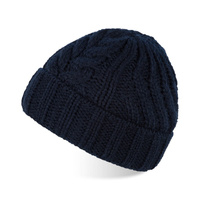 Czapka zimowa damska z polarem Paolo Peruzzi granatowa A-05-DB