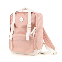 Duży, miejski plecak damski w jasnoróżowym kolorze - Himawari