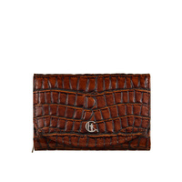 Portfel damski Canaletto skórzany croco z RFID - elegancja i bezpieczeństwo