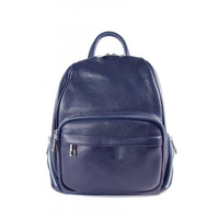 Elegancki poręczny plecak Vera Pelle Granatowy  VP344BS