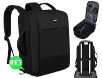 Plecak biznesowy podróżny Peterson - elegancja i funkcjonalność w jednym