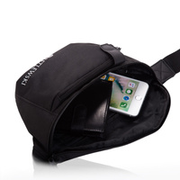 Saszetka "nerka" męska ACTIV czarny