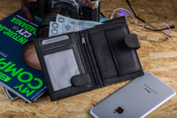 Portfel męski OPTIMAL czarny