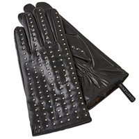 Rękawiczki damskie GLAM ROCK iTOUCH czarny s