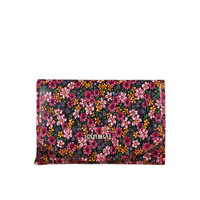 Portfel skórzany damski w intensywnym czerwonym kolorze z RFID