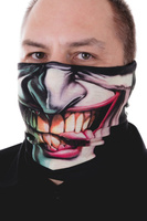 Komin, chusta z tkaniny ze wzorem full print -Rovicky