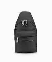 Plecak na jedno ramię Sling Bag - czarny Puccini