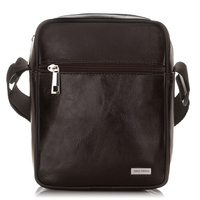 Saszetka męska na ramę Paolo Peruzzi skórzana  Z-17-BR