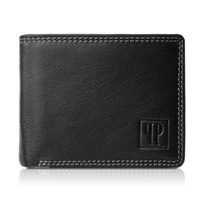 Portfel męski ze skóry z ochroną RFID Paolo Peruzzi T-68-BL