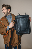 Torba męska VINTAGE czarny