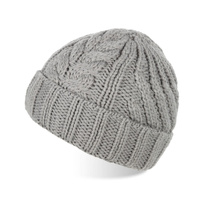 Czapka zimowa damska z polarem Paolo Peruzzi szara A-05-GR