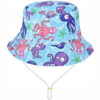 Kapelusz dziecięcy z regulacją bawełniany letni