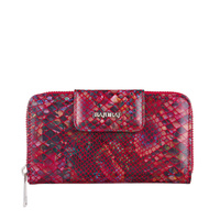 Portfel damski BajuBaj z kolorowej skóry naturalnej - styl i bezpieczeństwo