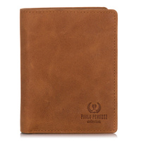 Portfel męski skórzany z ochroną RFID Paolo Peruzzi IN-01-BR