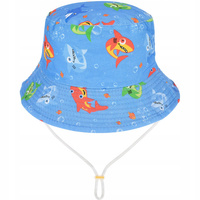 Kapelusz dziecięcy z regulacją bawełniany letni