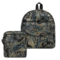 Plecak damski skórzany z torebką na ramię Paolo Peruzzi wielokolorowy