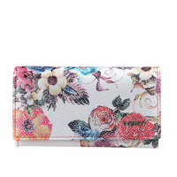 Portfel skórzany BajuBaj w naturalnym kolorze z biglem - elegancja na co dzień