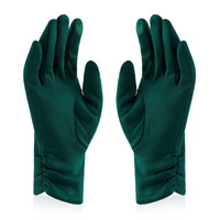 Damskie rękawiczki SUEDE zielony