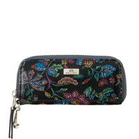 Etui na klucze BajuBaj z kolorowej skóry naturalnej - elegancja i srebrne detale ED010s115gr-n