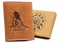 Duży portfel męski z nubukowej skóry naturalnej - Always Wild